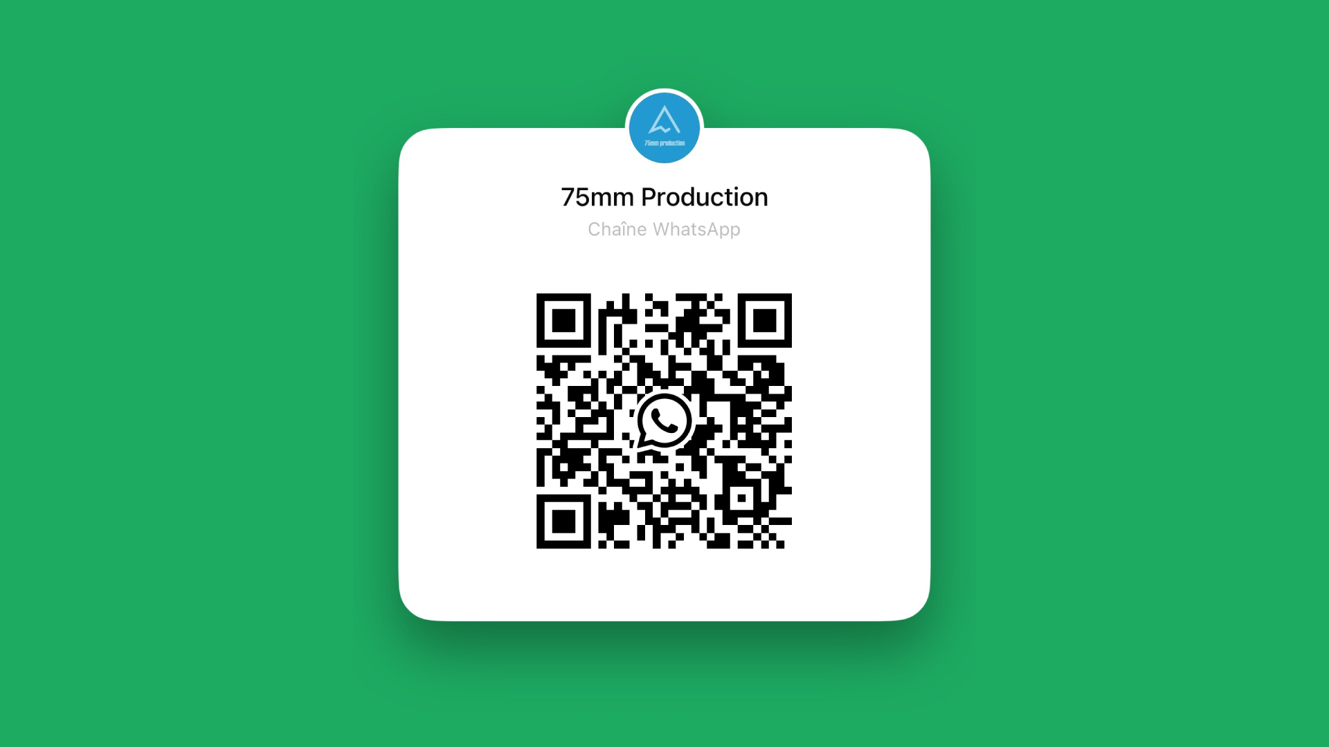 Suivez-nous sur WhatsApp!